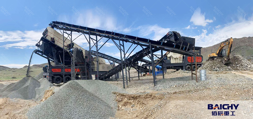 High Capacity 100tph Mobile Stone Crusher Plant Set Crushing Machine Mobile Plant Rock Crusher Equipment Price