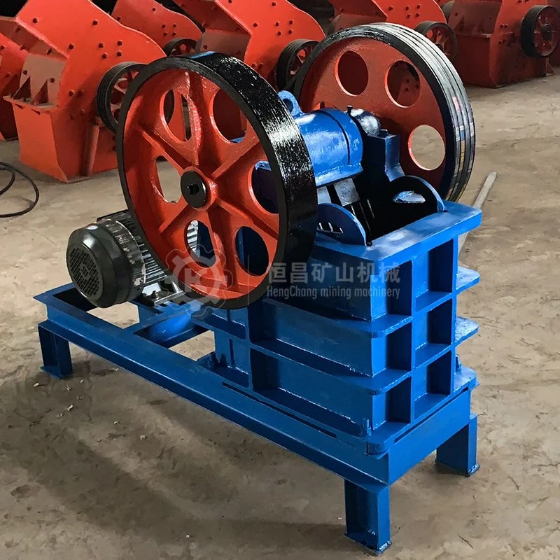 3tph Small Scale Rock Gold Ore Crushing Mining Equipment