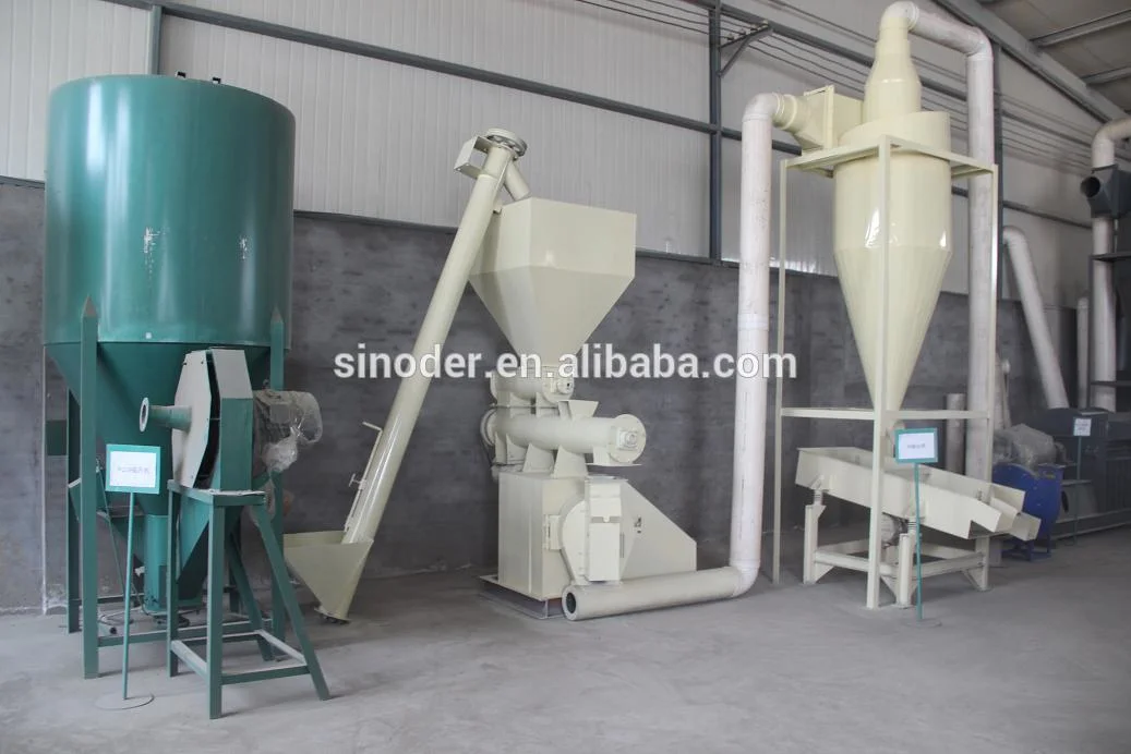 Animal Feed Pellet Machine Pets Food Processing Plant