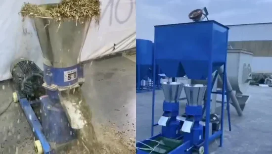 Машины для птицефабрик Комбикормовый завод Экструдер для производства пеллет для животных